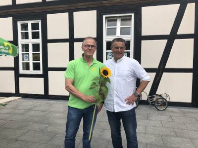 Karsten Mentzendorff und Lars Wedekind - seit Jahren gute Freunde, und immer im sachlichen Austausch f�r die Menschen und die Sache !