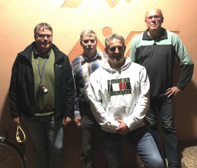 CDU-Fraktionsteam beim �rtlichen Vereineschiessen des Sch�tzenverein Gronau (Leine) am 17.10.2022. 