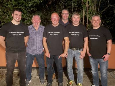 CDU - Stadtratsfraktion ist mit 2 Teams beim Vereineschiessen des Sch�tzenverein Gronau (Leine) am Start - 27.09.2023 ! 