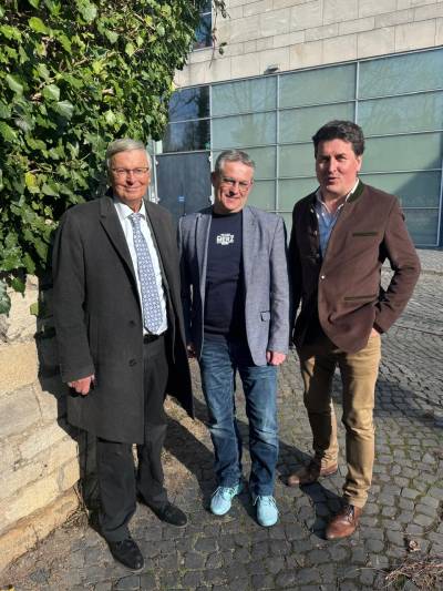 Volle Unterst�tzung von Wolfgang Bosbach f�r Justus L�der am 08.02.2025 ! 