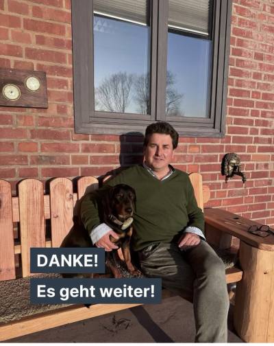 Justus L�der bedankt sich bei seinen W�hlern und seinem Team - 25.02.2025 !