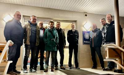 Die CDU-Stadratsfraktion war am 17.03.2025 zu Besuch bei der Polizei Elze.