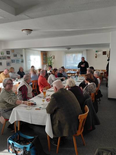 Knapp 30 Teilnehmer beim Essen in Barfelde am 15.02.2026 ! 