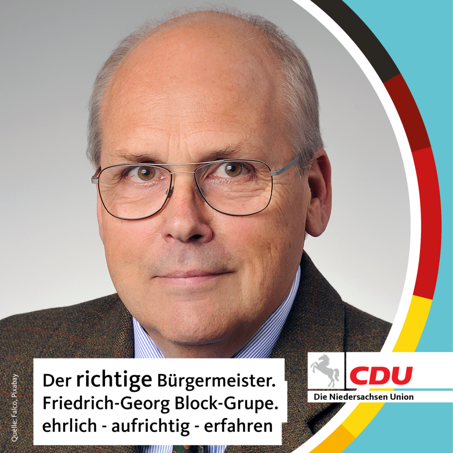 Friedrich-Georg Block-Grupe ist der Kandidat der CDU Gronau (Leine).